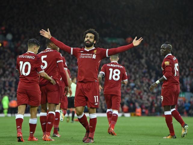 英超-利物浦主场3-0大胜南安普敦 萨拉赫梅开二