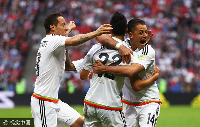 联合会杯-墨西哥2-1胜俄罗斯晋级 洛萨诺制胜