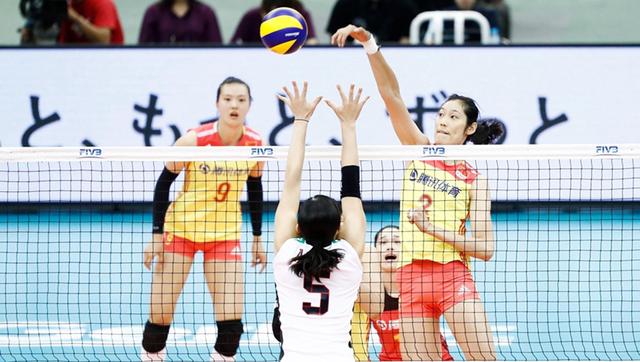 女排大冠军杯中国3-1日本 五战全胜完美夺冠