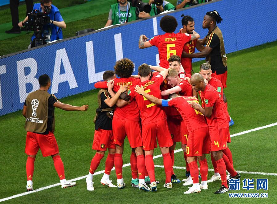 （世界杯）（1）足球——八分之一决赛：比利时队沙德利绝杀