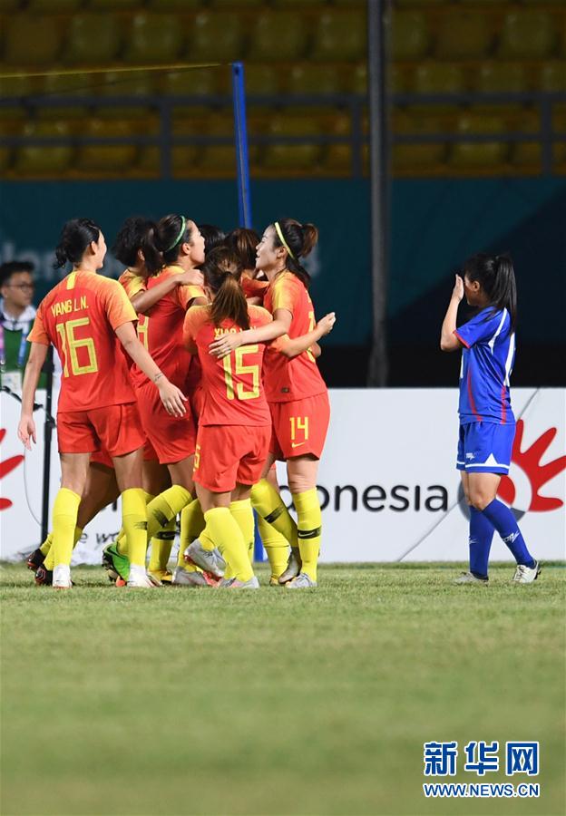 （亚运会）（2）足球——女足半决赛：中国队晋级决赛