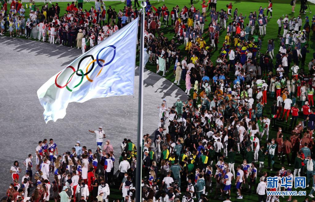 第32届东京夏季奥林匹克运动会闭幕式现场组图