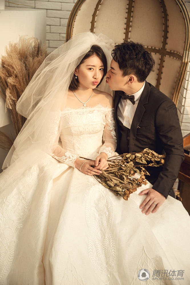 邹凯周捷婚纱照曝光 唯美甜度最少十个加号(组图)