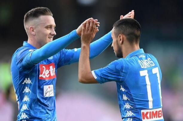 意甲第2轮:那不勒斯1-0读秒绝杀卡利亚里,安古伊萨95分钟献礼孔蒂主场首胜