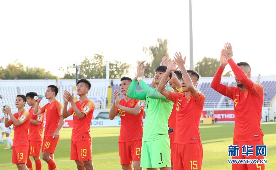 （亚洲杯）（27）足球——亚洲杯：中国胜吉尔吉斯斯坦