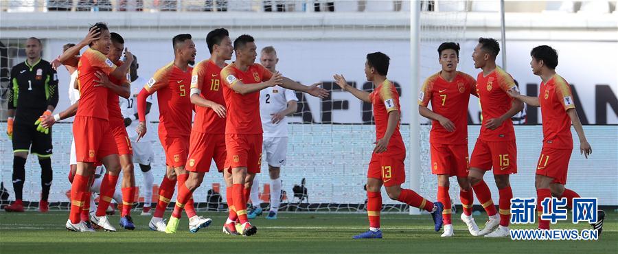 （亚洲杯）（10）足球——亚洲杯：中国胜吉尔吉斯斯坦