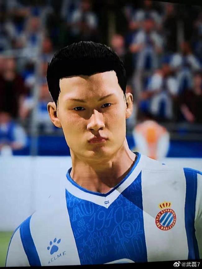 没有排面!武磊吐槽FIFA20:何时能有张真实的脸